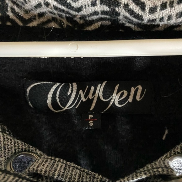 Oxygen Vintage Women's Sleeveless Sweatshirt Hoodie Sneaker Dress Size S Y2K - Picture 3 of 8